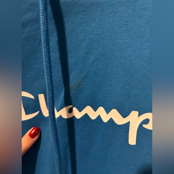 blue champion hoodie - Picture 2 of 2